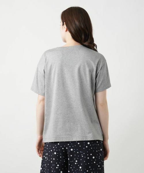 Leilian / レリアン Tシャツ | 刺繍ロゴTシャツ【Leilian WHITE LABEL】 | 詳細10