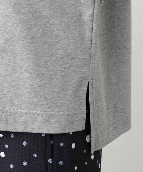 Leilian / レリアン Tシャツ | 刺繍ロゴTシャツ【Leilian WHITE LABEL】 | 詳細14