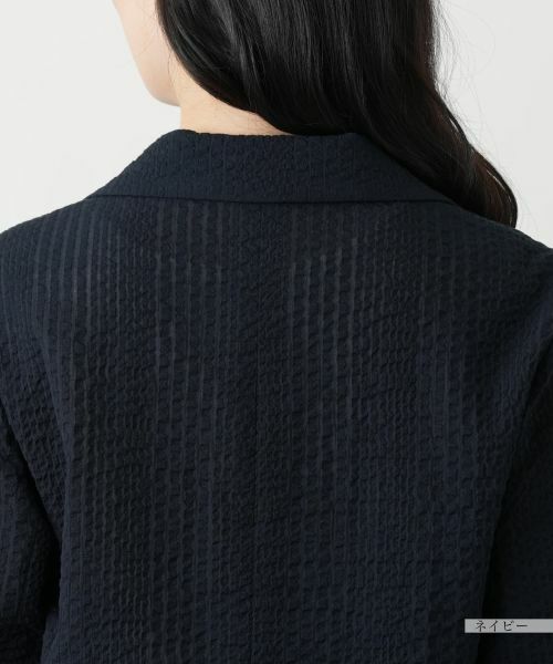 Leilian / レリアン テーラードジャケット | ノッチドラペルジャケット【Leilian WHITE LABEL】 | 詳細11