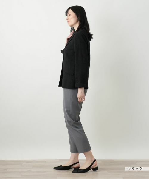 Leilian / レリアン テーラードジャケット | ノッチドラペルジャケット【Leilian WHITE LABEL】 | 詳細2