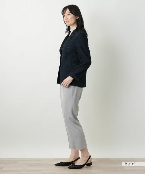 Leilian / レリアン テーラードジャケット | ノッチドラペルジャケット【Leilian WHITE LABEL】 | 詳細5