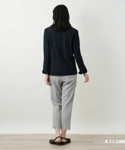 Leilian / レリアン テーラードジャケット | ノッチドラペルジャケット【Leilian WHITE LABEL】 | 詳細6