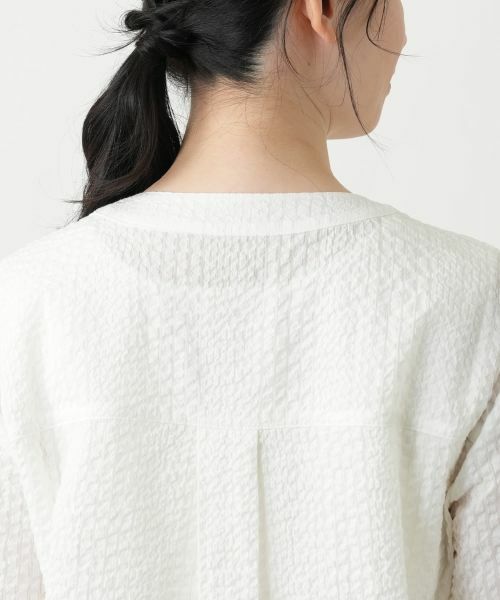 Leilian / レリアン テーラードジャケット | ノーカラージャケット【Leilian WHITE LABEL】 | 詳細11