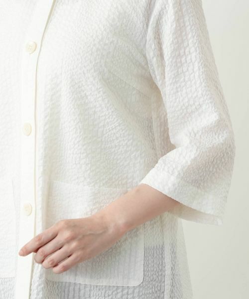 Leilian / レリアン テーラードジャケット | ノーカラージャケット【Leilian WHITE LABEL】 | 詳細12