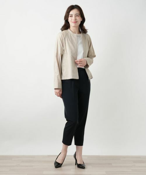 Leilian / レリアン その他アウター | スタンドカラージップジャケット【Leilian WHITE LABEL】 | 詳細1