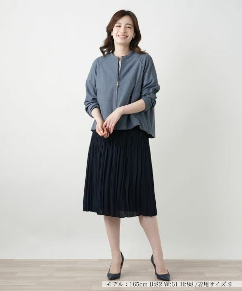 Leilian / レリアン その他アウター | スタンドカラージップジャケット【Leilian WHITE LABEL】 | 詳細4