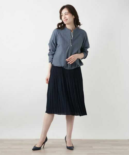 Leilian / レリアン その他アウター | スタンドカラージップジャケット【Leilian WHITE LABEL】 | 詳細7