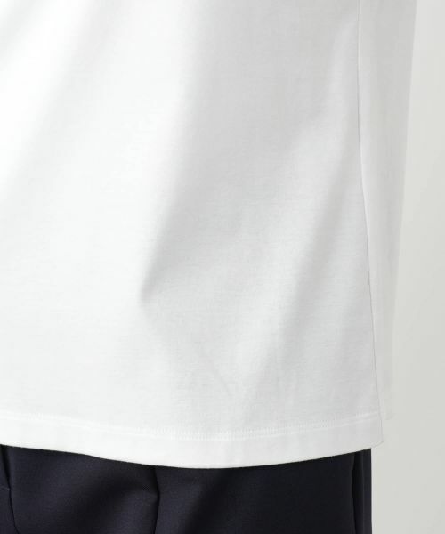 Leilian / レリアン カットソー | フラワー刺繍Tシャツ【Leilian WHITE LABEL】 | 詳細13