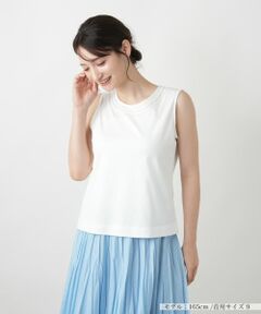 Leilian / レリアン カットソー | ノースリーブカットソー【Leilian WHITE LABEL】