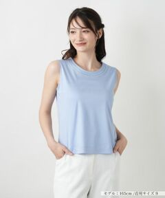 Leilian / レリアン カットソー | ノースリーブカットソー【Leilian WHITE LABEL】