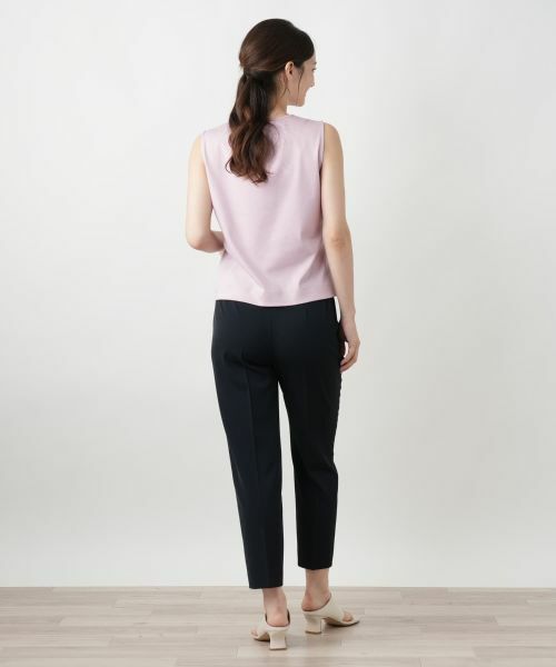 Leilian / レリアン カットソー | ノースリーブカットソー【Leilian WHITE LABEL】 | 詳細12