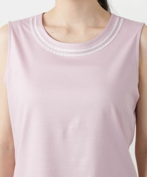 Leilian / レリアン カットソー | ノースリーブカットソー【Leilian WHITE LABEL】 | 詳細16
