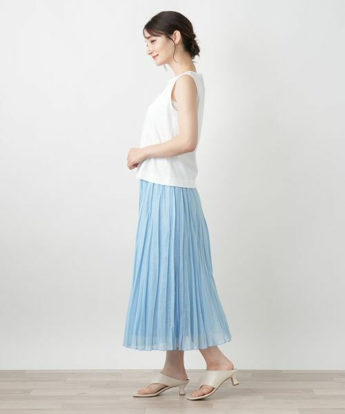 Leilian / レリアン カットソー | ノースリーブカットソー【Leilian WHITE LABEL】 | 詳細2