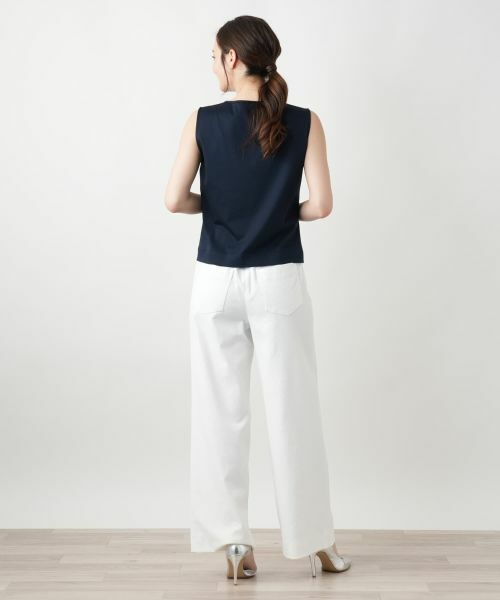 Leilian / レリアン カットソー | ノースリーブカットソー【Leilian WHITE LABEL】 | 詳細6