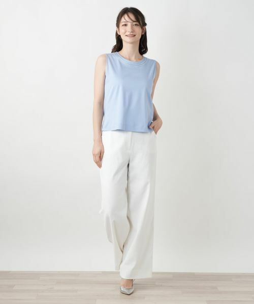 Leilian / レリアン カットソー | ノースリーブカットソー【Leilian WHITE LABEL】 | 詳細7