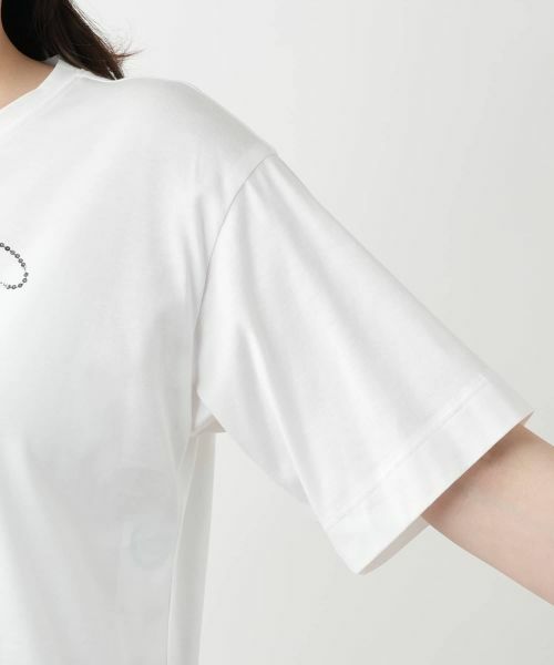 Leilian / レリアン カットソー | スパンコール刺繍Tシャツ【Leilian WHITE LABEL】 | 詳細12