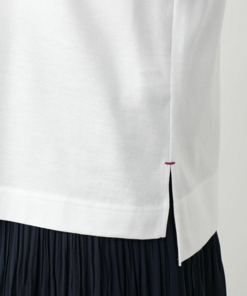 Leilian / レリアン カットソー | スパンコール刺繍Tシャツ【Leilian WHITE LABEL】 | 詳細13