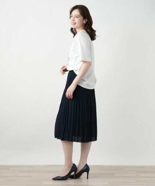 Leilian / レリアン カットソー | スパンコール刺繍Tシャツ【Leilian WHITE LABEL】 | 詳細5