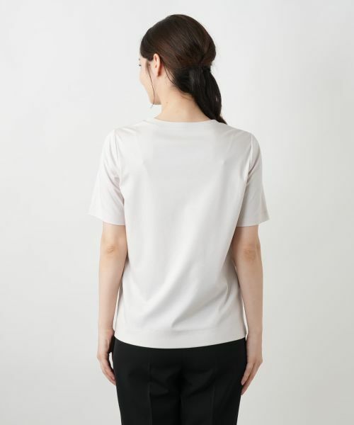 Leilian / レリアン Tシャツ | リボンモチーフプリントTシャツ【Leilian WHITE LABEL】 | 詳細15