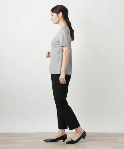 Leilian / レリアン Tシャツ | リボンモチーフプリントTシャツ【Leilian WHITE LABEL】 | 詳細5