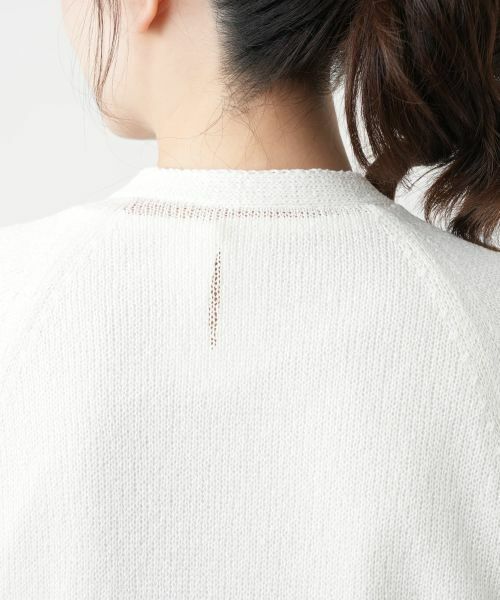 Leilian / レリアン カーディガン・ボレロ | Vネックカーディガン【Leilian WHITE LABEL】 | 詳細14