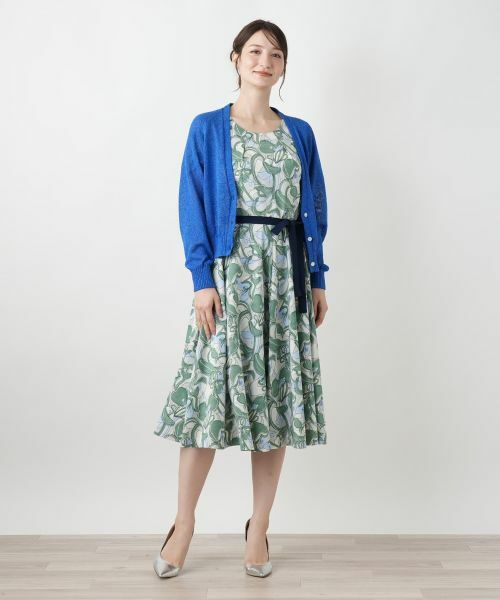 Leilian / レリアン カーディガン・ボレロ | Vネックカーディガン【Leilian WHITE LABEL】 | 詳細4