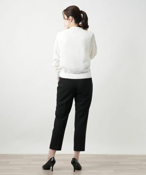 Leilian / レリアン カーディガン・ボレロ | Vネックカーディガン【Leilian WHITE LABEL】 | 詳細9