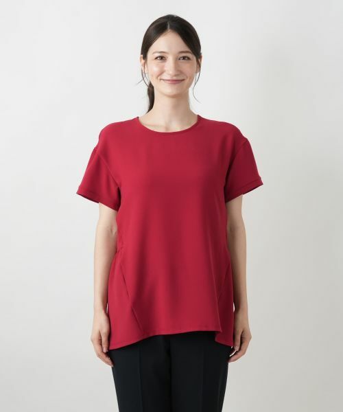 Leilian / レリアン カットソー | バックギャザー切替カットソー【Leilian WHITE LABEL】 | 詳細13