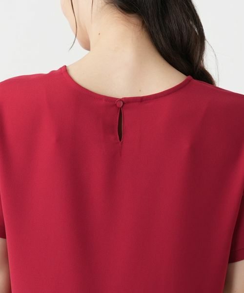 Leilian / レリアン カットソー | バックギャザー切替カットソー【Leilian WHITE LABEL】 | 詳細17