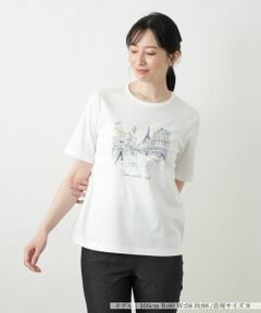 G9584*極美品☆leilian レリアン☆半袖☆カットソー☆ベージュ☆11. Leilian(レリアン) チュニック サイズ11 M レディース美品 - 黒