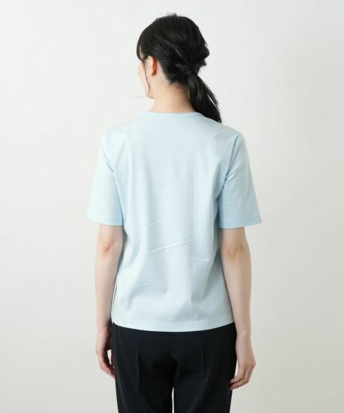 Leilian / レリアン Tシャツ | プリントカットソー【Leilian WHITE LABEL】 | 詳細10