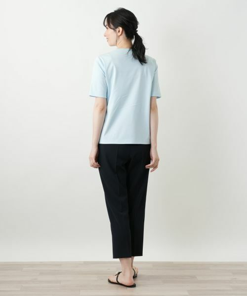 Leilian / レリアン Tシャツ | プリントカットソー【Leilian WHITE LABEL】 | 詳細7