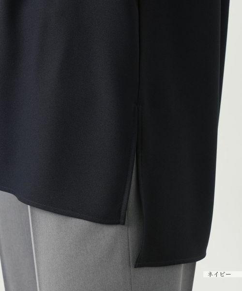 Leilian / レリアン カットソー | ラメクルーネックカットソー【Leilian WHITE LABEL】 | 詳細13