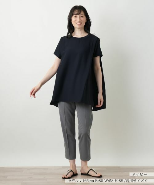 Leilian / レリアン カットソー | ラメクルーネックカットソー【Leilian WHITE LABEL】 | 詳細4