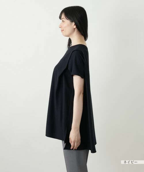 Leilian / レリアン カットソー | ラメクルーネックカットソー【Leilian WHITE LABEL】 | 詳細8