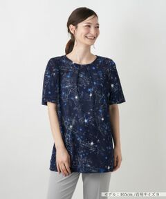 Leilian / レリアン カットソー | 星座モチーフプリントカットソー【Leilian WHITE LABEL】