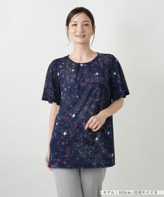 Leilian / レリアン カットソー | 星座モチーフプリントカットソー【Leilian WHITE LABEL】