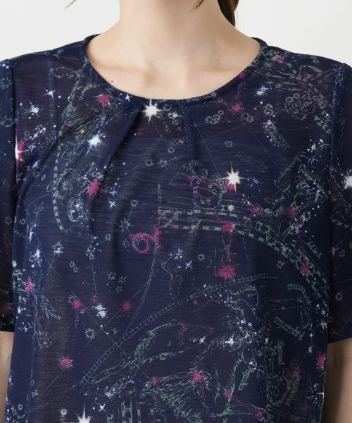 Leilian / レリアン カットソー | 星座モチーフプリントカットソー【Leilian WHITE LABEL】 | 詳細10
