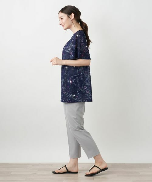 Leilian / レリアン カットソー | 星座モチーフプリントカットソー【Leilian WHITE LABEL】 | 詳細5