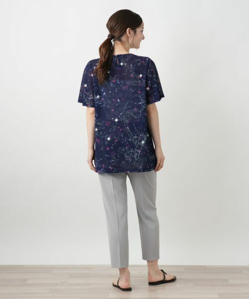 Leilian / レリアン カットソー | 星座モチーフプリントカットソー【Leilian WHITE LABEL】 | 詳細6