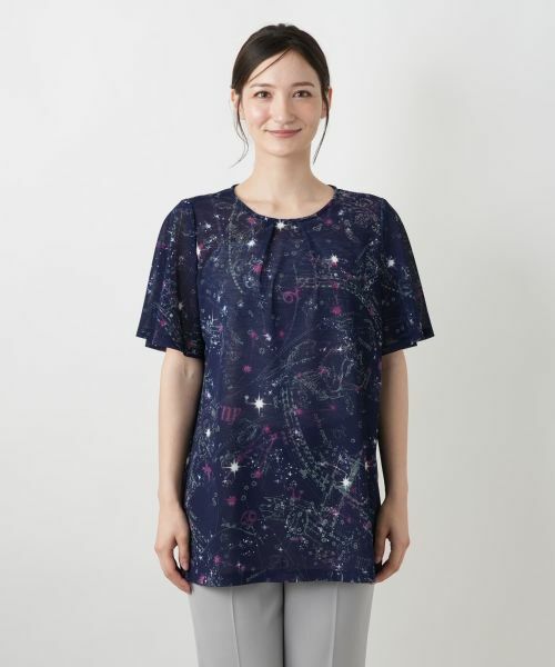Leilian / レリアン カットソー | 星座モチーフプリントカットソー【Leilian WHITE LABEL】 | 詳細7