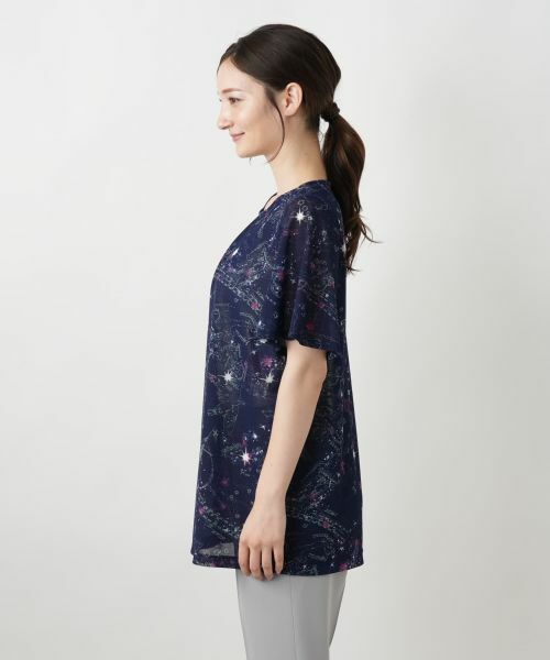 Leilian / レリアン カットソー | 星座モチーフプリントカットソー【Leilian WHITE LABEL】 | 詳細8