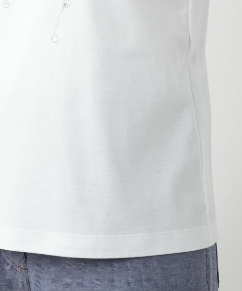 Leilian / レリアン Tシャツ | スパンコール刺繍Tシャツ【Leilian WHITE LABEL】 | 詳細13