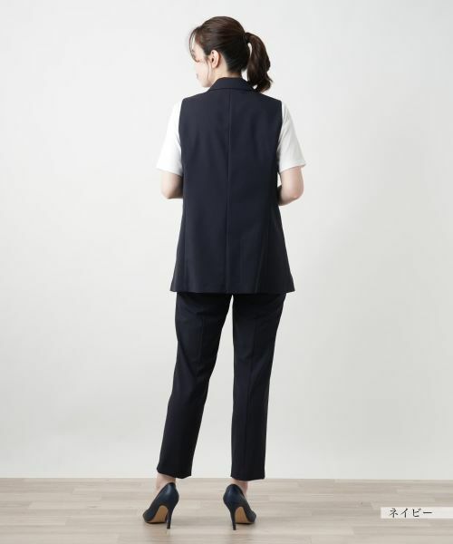 セール】 ベストスーツ【Leilian WHITE LABEL】 （セットアップ