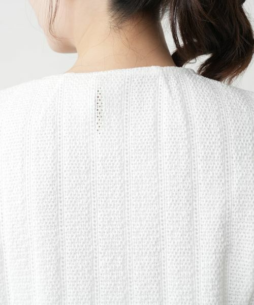Leilian / レリアン テーラードジャケット | ニットジャケット【Leilian WHITE LABEL】 | 詳細11