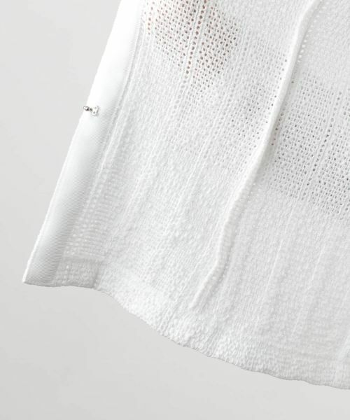 Leilian / レリアン テーラードジャケット | ニットジャケット【Leilian WHITE LABEL】 | 詳細15