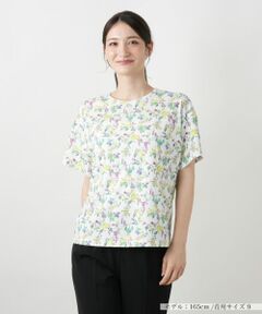 Leilian / レリアン Tシャツ | レモンプリントTシャツ【Leilian WHITE LABEL】