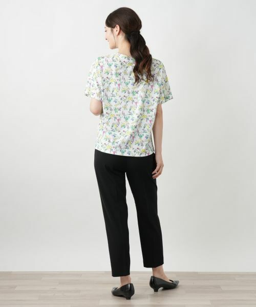 Leilian / レリアン Tシャツ | レモンプリントTシャツ【Leilian WHITE LABEL】 | 詳細3