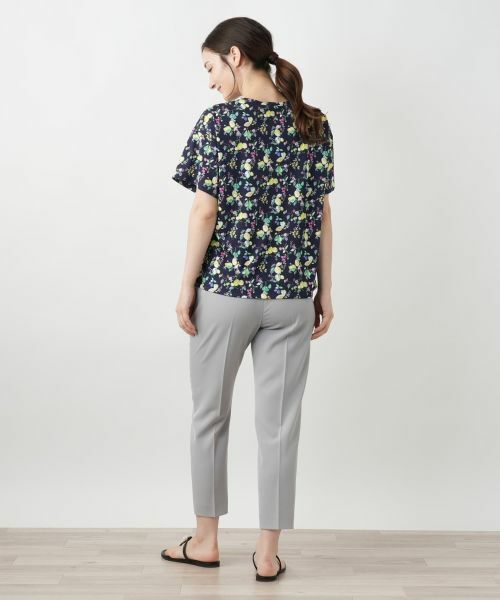 Leilian / レリアン Tシャツ | レモンプリントTシャツ【Leilian WHITE LABEL】 | 詳細6