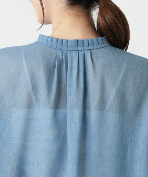 Leilian / レリアン シャツ・ブラウス | ハイネックプリーツブラウス【Leilian WHITE LABEL】 | 詳細14
